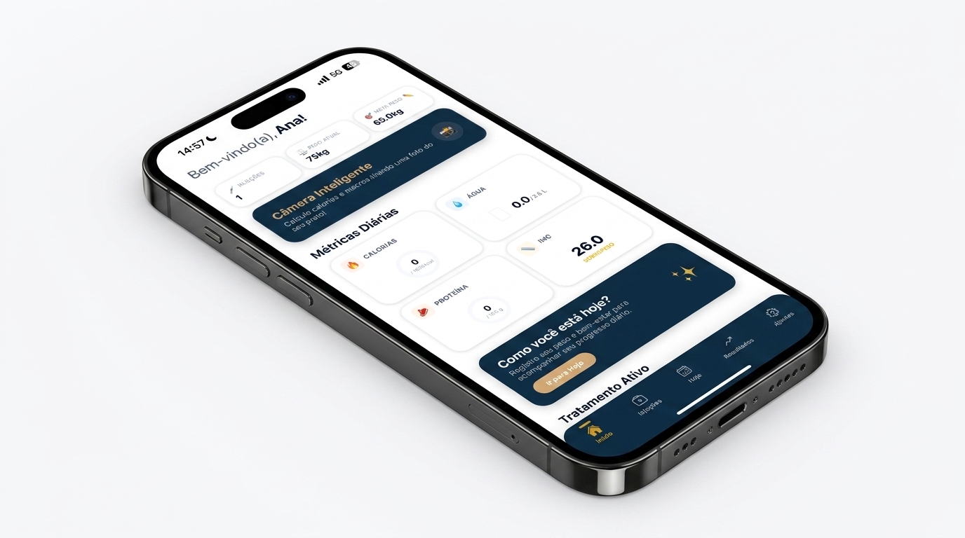 TirzeTRACK App Interface